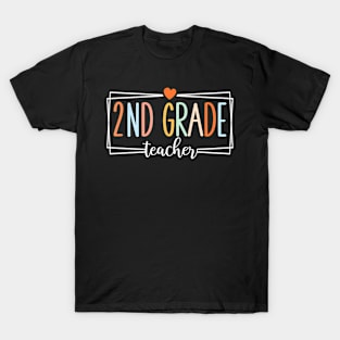 Second Grade Teacher 2nd Grade Teachers Back to School T-Shirt